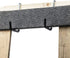 Evenu Rafter Hanger Hook, Large Heavy Duty Holder for Hanging Over Wall or Ceiling Rack, No Screw, Adhesive, Suction or Drilling Needed, Grey, 4 Pack