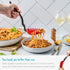 Dreamfarm Holey Spadle | Non-Stick Cooking Spoon & Serving Ladle with Holes | Dreamfarm Blue