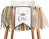 Woodland 1st Birthday Decorations - Oh Deer One Banner High Chair, Green Leaf Birthday Crown, highchair decorations for 1st birthday, Woodland Birthday Party Supplies, Enchanted Forest Party Decor