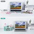 Aqua Pen Holder Organizer, Cute Office Supplies Pen and Marker Organization Essentials Desk Caddy with Drawer for Home & Office Desktop & Decor& Kitchen