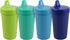 Re Play - 10 oz. No-Spill Sippy Cups for Baby, Toddler, & Child - Made in USA from Recycled Milk Jugs - BPA-Free, Dishwasher Safe - Under The Sea - Lime Green, Aqua, Sky Blue, Navy - 4 Pack