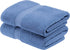 SUPERIOR Egyptian Cotton Bath Sheet Towels, Luxury, Large, Soft, Extra Absorbent, Quick Dry Towel Set for Body, Shower, Bathroom, Home Essentials, Decor, Pool, Spa, 2 Pieces, Denim Blue