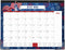2022 Desk Calendar - Monthly Desk/Wall Calendar, Premium Thick Paper + Corner Protectors - 12 Different Themes 22" — 17", Jan 2022 - Dec 2022, Large Ruled Blocks