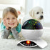 Elecstars Night Lights, Rechargeable Star Projector with Remote Control and Timer Auto Off Design, Rotating Projection Lighting Lamp, Room Decor. (White)€¦