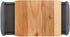 Glad Acacia Wood Cutting Board with Slide Out Trays | Catches Food and Waste | Solid Wooden Butcher Block with Removable Drawers | Kitchen Cooking Supplies