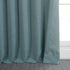 HPD Half Price Drapes BOCH-LN185-P Faux Linen Room Darkening Curtain (1 Panel) 50 X 84, BOCH-LN18537-84, Sea Thistle