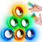 SCRATCHIEZ Magnetic Rings Fidget Toys for Adults and Children Kids | Glow in The Dark ADHD Fidget Rings | Best Magnet Toys – Finger Fidget Toys for Adults with Anxiety | Carrying Box for Work (6 Pack)