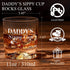 Gifts for Dad Men, Daddy's Sippy Cup Whiskey Glass, Valentines Day Funny Birthday Anniversary Gag Gifts Ideas for New Dads Father Husband Him Papa from Daughter Son Kids, Cool Bourbon Scotch Presents