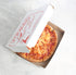 10" Length x 10" Width x 2" Depth Lock Corner Clay Coated Thin Pizza Box by MT Products (20 Pieces)