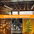 String Lights Battery Operated,Yogle100LED 49ft Globe String Lights with Remote&Timer IP65 Waterproof Outdoor,10 Lighting Modes USB Plug Indoor Led String Lights for Birthday Bedroom Party Patio Decor
