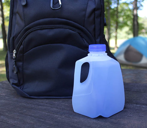 Cornucopia Brands 32oz Plastic Jugs (6-Pack); 1-Quart / 32-Ounce Bottles with Caps for Juice, Water, Sports and Protein Drinks and Milk, BPA-Free