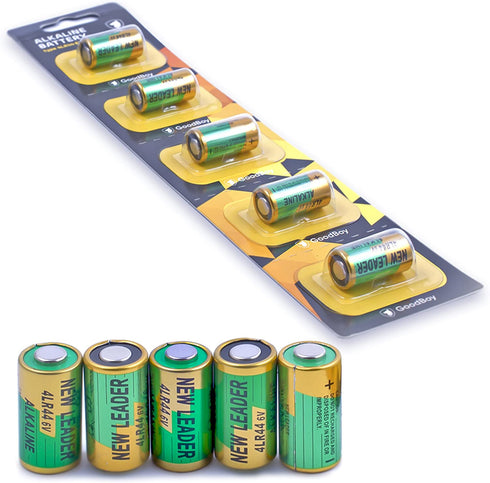 Bark Collar Batteries by GoodBoy 5-Pack 6V Alkaline Battery 4LR44 (Also Known as PX28A, A544, K28A, V34PX)