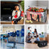 BALEINE 2-Pack Oversized Moving Bags with Reinforced Handles, Heavy-Duty Storage Tote for Clothes, Moving Supplies (Clear)