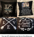 4-Pack 100% Cotton Comfortable Solid Decorative Throw Pillow Case Square Cushion Cover Pillowcase Sublimation Blank Pillow Covers(Cover Only,No Insert) (26x26 inch/ 66x66cm, Black)