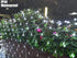 Net Outdoor Mesh Lights,100 LEDs 3.2ft x 4.2ft Connectable Waterproof String Lights for Christmas Halloween,Bushes,Holiday,Party,Garden,Patio Decorations(Cool White)