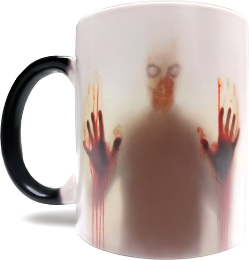 Authentic Zombie Mug - Fear the Dead/Walking Dead Inspired 11oz Grade A Quality Ceramic Heat Sensitive Color Changing Mug/Cup by CSM Supply - Foam Box Included
