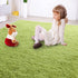 junovo Ultra Soft Area Rugs, Fluffy Carpets for Bedroom Kids Girls Boys Baby Living Room Shaggy Floor Nursery Rug Home Decor Mats, 3 x 5ft Green