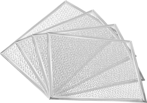 4 Pack Aluminum Range Hood Grease Filter Replacement Filter Compatible with Broan BP29, 10-1/2 x 8-3/4 x 3/32 Inch