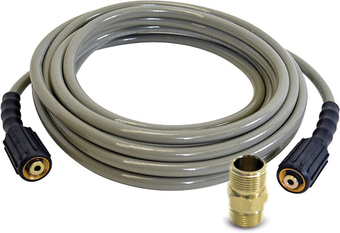 Simpson Cleaning 40224 Morflex Series 3300 PSI Pressure Washer Hose, Cold Water Use, 1/4 Inch by 25 Feet, Natural