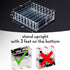 Acrylic Makeup Palette Organizer 8 Spaces Makeup Holder Organizer For Vanity Clear Cosmetics Makeup Organizer for Drawers
