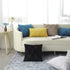 decorUhome Cream White Throw Pillow Covers 20x20 Inches Set of 2 Soft Fluffy Decorative Pillow Cases for Couch Bed Sofa