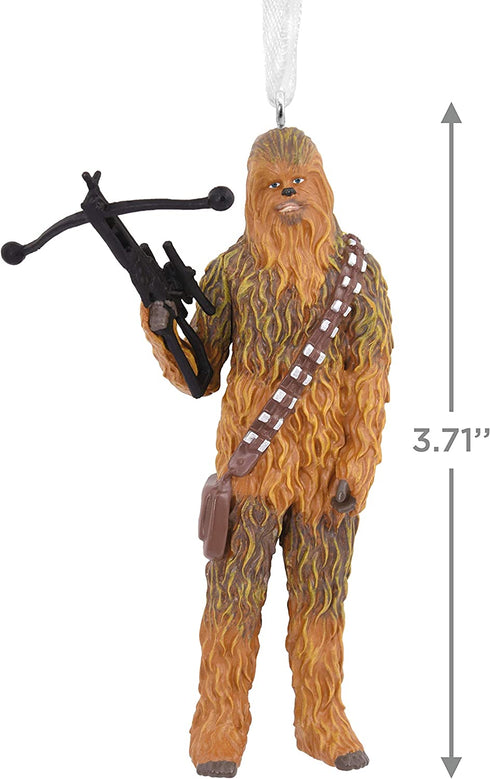 Hallmark Star Wars Chewbacca with Bowcaster Christmas Ornament