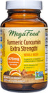 MegaFood Turmeric Curcumin Extra Strength - Whole Body Supplement to Support Healthy Inflammation Response with Black Pepper - Gluten Free, Vegan & Made without Dairy & Soy - 60 Tabs (30 Servings)