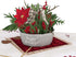 Lovepop Winter Paper Flower Basket Pop Up Card, 5x7-3D Greeting Card, Pop Up Christmas Cards, Kids Christmas Card, 3D Holiday Card, Winter Cards