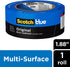ScotchBlue Original Multi-Surface Painters Tape, 1.88 inches x 60 yards, 2090, 1 Roll
