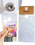 Skywin 100 Plastic Door Hanger Bags 6 x 12 inches - Clear Door Hanger Bags Protects Flyers, Brochures, Notices, Printed Materials - Waterproof and Secure Door Knob Hanger for Outdoor Use (100)