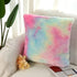 Pink Cute Decorative Throw Pillows Covers Pack of 2 Soft Fluffy Blush Faux Fur Large Throw Pillow for Couch Bed Decor Sofa Comfy Chair for Bedroom Rainbow Girls Cuddle Cushion 18x18