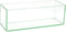 Flower Glass Vase Decorative Centerpiece for Home or Wedding by Royal Imports - Oblong Rectangle Shape, 12" Long, 4" Hx4 W Opening, Clear