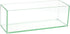 Flower Glass Vase Decorative Centerpiece for Home or Wedding by Royal Imports - Oblong Rectangle Shape, 12" Long, 4" Hx4 W Opening, Clear