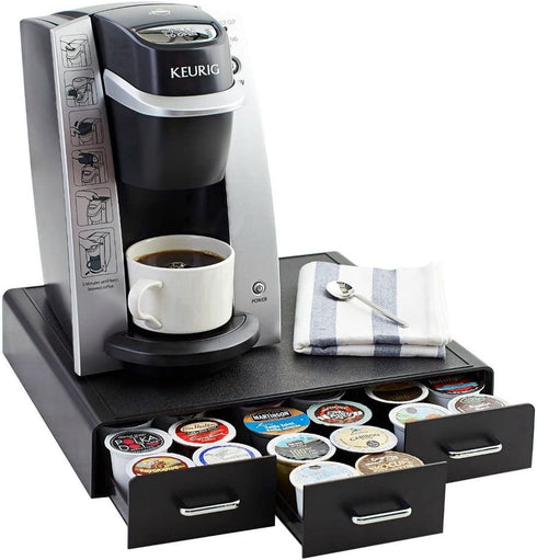 Amazon Basics Coffee Pod Storage Drawer for K-Cup Pods, 36 Pod Capacity