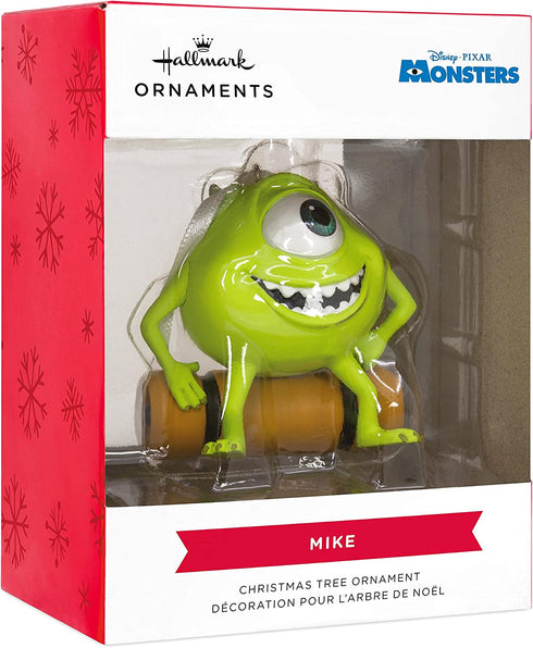 Hallmark Disney/Pixar Monsters Mike Wazowski with Scare Tank Christmas Ornament, Multi Color, (0002HCM9365)