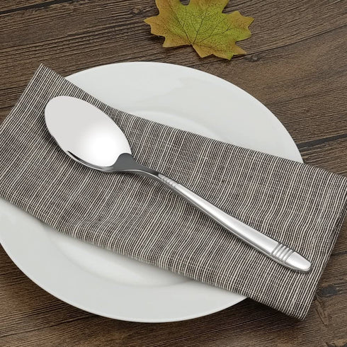 Begale Stainless Steel Dinner Spoons, 12 Pieces