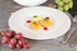 Premium Quality Heavyweight Plastic Plates China Like. Wedding and Party Dinnerware Plastic Plates 6.25 inc White/Pearl-Value Pack 40 Count