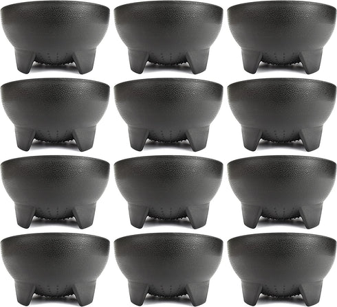 Set of 12 Black Black Duck Brand 4.5" Diameter, 12 oz Salsa Bowls!
