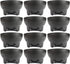 Set of 12 Black Black Duck Brand 4.5" Diameter, 12 oz Salsa Bowls!