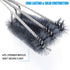 Kona 360 Clean Grill Brush - A Clean Grill in 30 Seconds Or Less - 18 inch Best BBQ Brush - Stainless Steel 3-in-1 Grill Cleaner for Effortless Cleaning