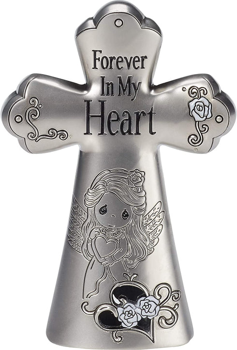 Precious Moments Forever In My Heart Angel Zinc Alloy Cross 182403