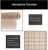 Smart Design Classic Grip Shelf Liner - 12 Inch x 60 Feet Total (Set of 6 Rolls) - Non Adhesive, Strong Grip Bottom, Easy Clean Kitchen Drawer, Cabinet, Cupboard Dresser Cover, Non Slip - Taupe