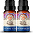 GuruNanda Calming Sleep Essential Oil (Pack of 2) - Ease Your Mind with Lavender and Other Soothing Oils, 100% Pure Therapeutic Aromatherapy Blend for Relaxing Bedtime (15ml x2)