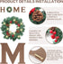 SY Super Bang Prelit Christmas Home Sign Decorations, Rustic Wall Sign Letter with Artificial Christmas Wreath, for Farmhouse Porch Home Office Holiday Decor - Indoor, Wooden.