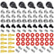 Powlankou PC Computer Screws Standoffs Kit for Hard Drive Computer Case Motherboard Fan Power Graphics