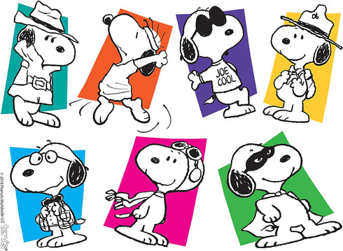 Tervis Peanuts Multi-Snoopy Made in USA Double Walled Insulated Tumbler, 24 oz, Clear