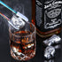 Whiskey Stones Gift Set, NIXWET Set of 5 Stainless Steel Reusable Ice Cubes Whiskey Rocks with Chilling Bag and Ice Tongs for Cocktails, Bourbon, Wine, Beverages
