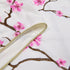 Home Soft Things Cherry Blossom Embroidery Valance Pink, 60" x 19", Scalloped Flower Floral Thermal Insulated Window Curtain Valance Thick Drapes for Bedroom Decor with Rod Pocket, Set of 1 Panel