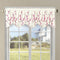 Home Soft Things Cherry Blossom Embroidery Valance Pink, 60" x 19", Scalloped Flower Floral Thermal Insulated Window Curtain Valance Thick Drapes for Bedroom Decor with Rod Pocket, Set of 1 Panel