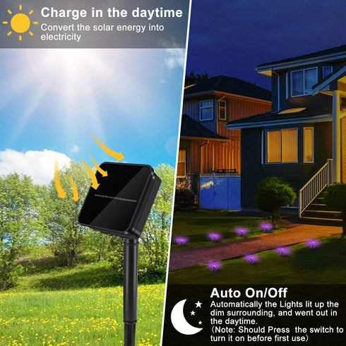 16.8ft Solar Paw Print Lights, Cat Dog Animal Solar String Lights (Set of 8) Outdoor Decoration, Warm Up Your Pet and Make The Garden More Vibrant and Lovely, a Gift for Pet Lovers